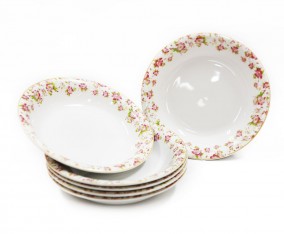 SPA3620 Melati Piring Sup 9.25 inch (6 Pcs)